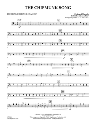 The Chipmunk Song - Trombone/Baritone B.C./Bassoon