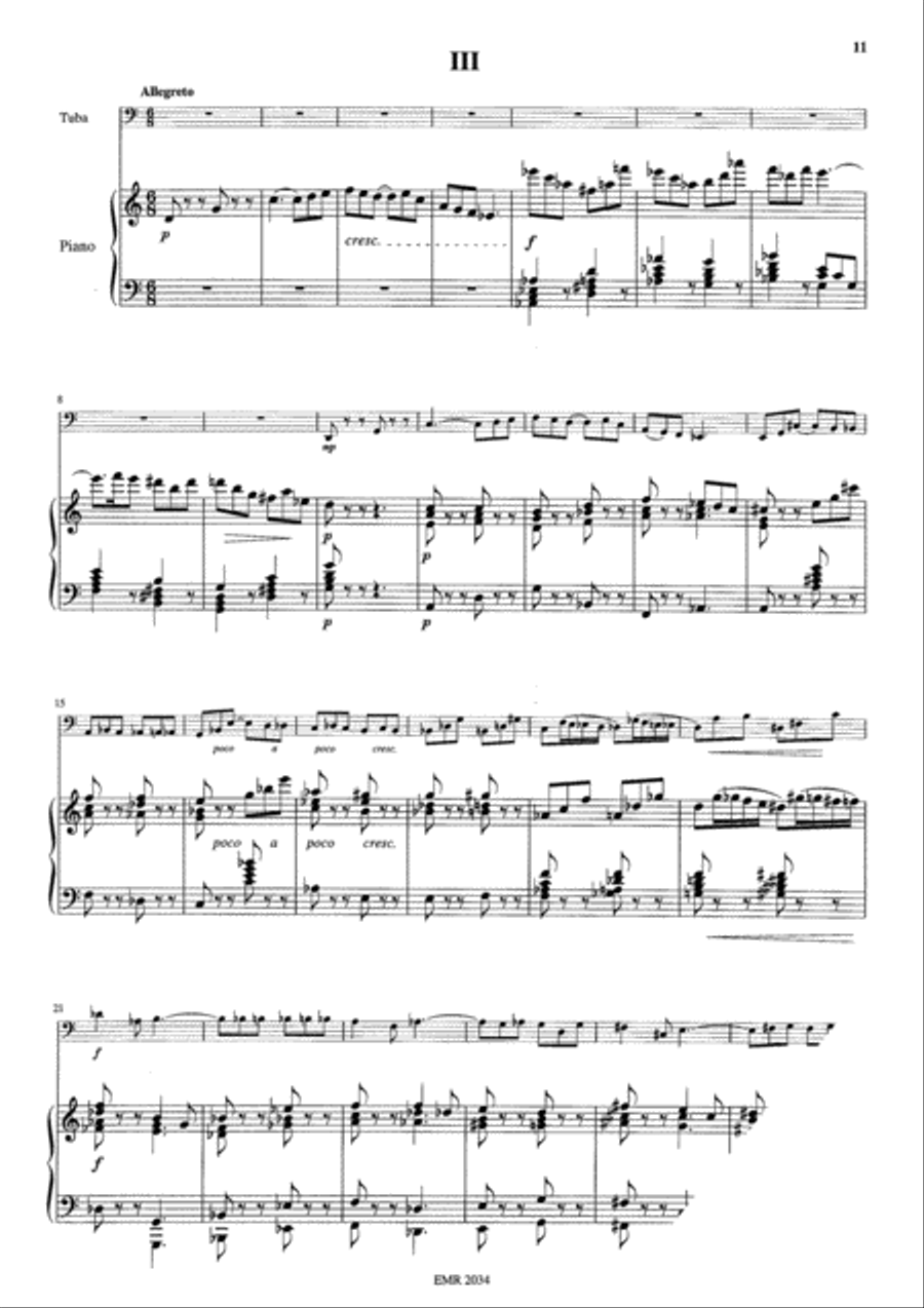Concerto Concerto Tuba scores gallery preview page 16