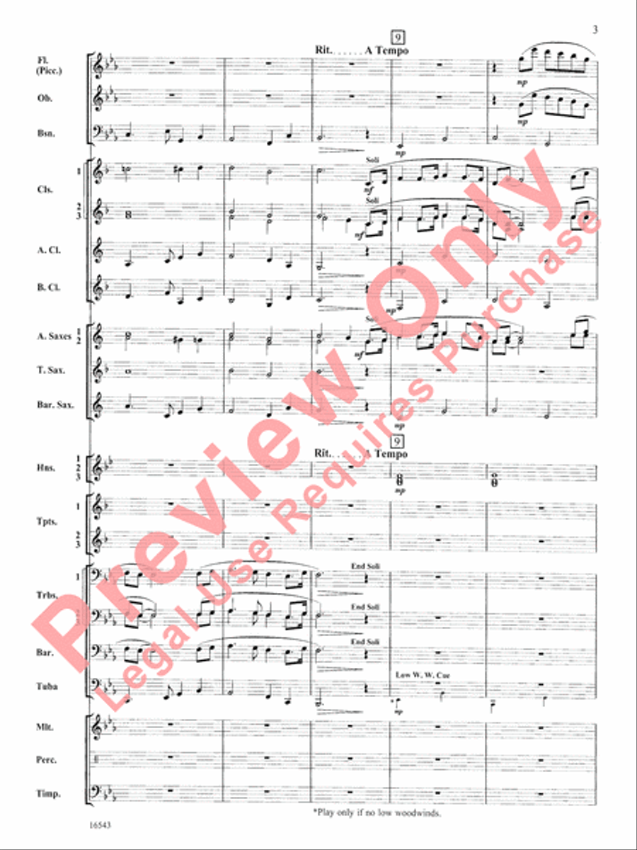 The Emerald Isle Concert Band scores gallery preview page 4