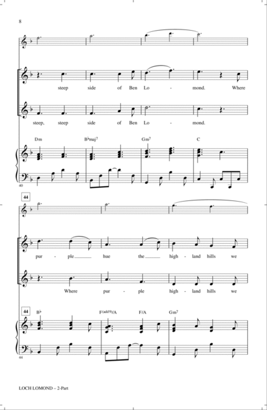 Loch Lomond Loch Lomond 2-Part scores gallery preview page 6