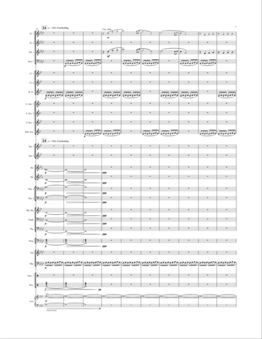 The Wide Waters Concert Band scores gallery preview page 3