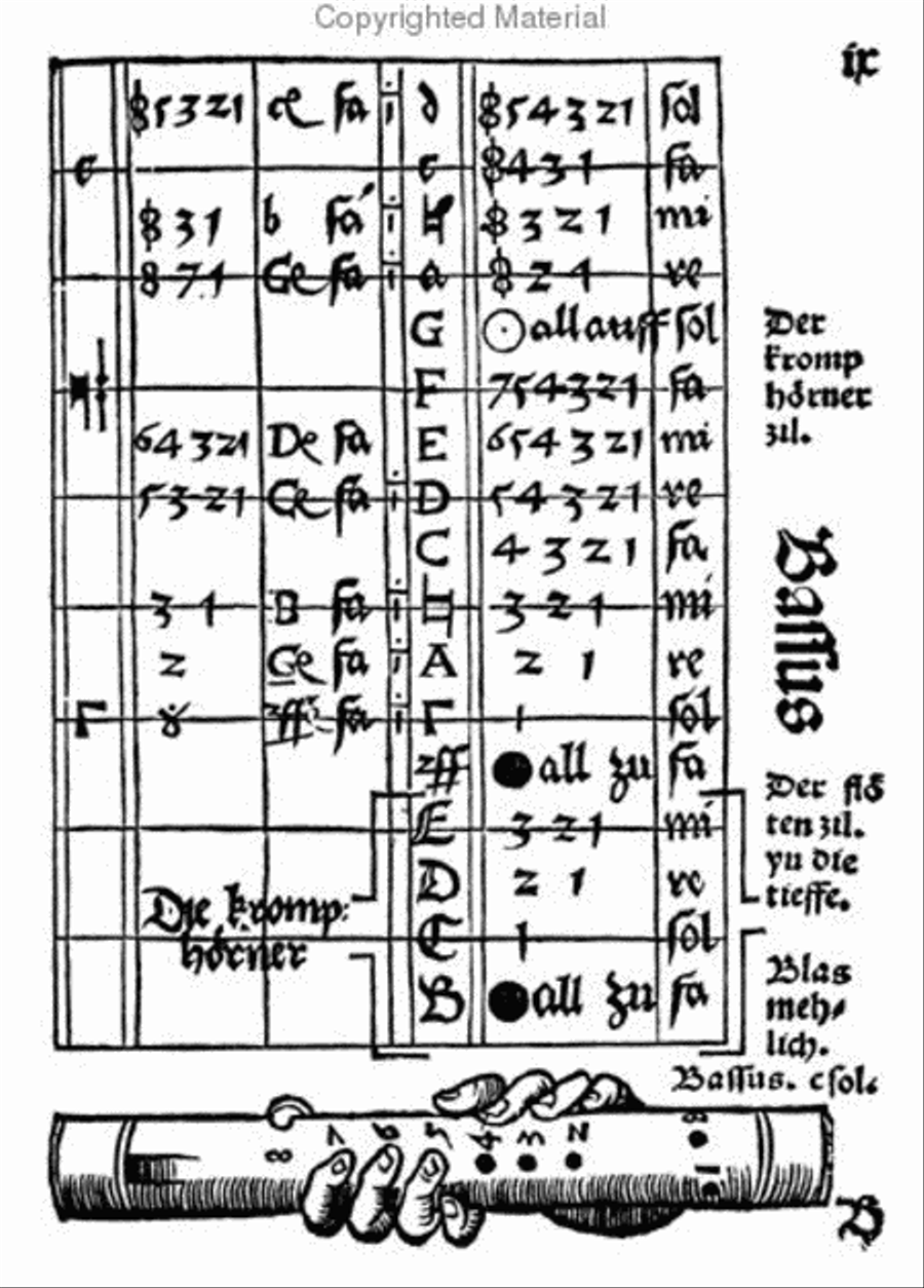 Methods & Treatises Recorder - 4 Volumes - Europe Recorder scores gallery preview page 2