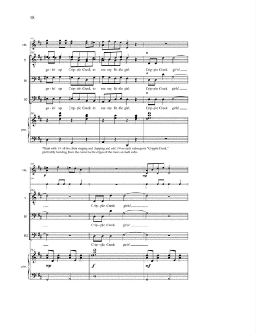 Cripple Creek 3-Part scores gallery preview page 6