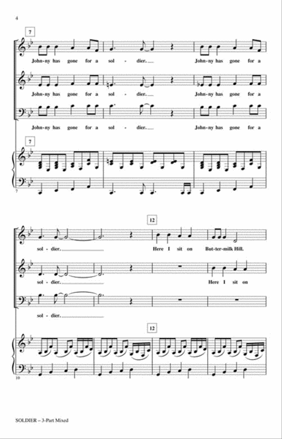 Soldier Soldier 3-Part scores gallery preview page 3