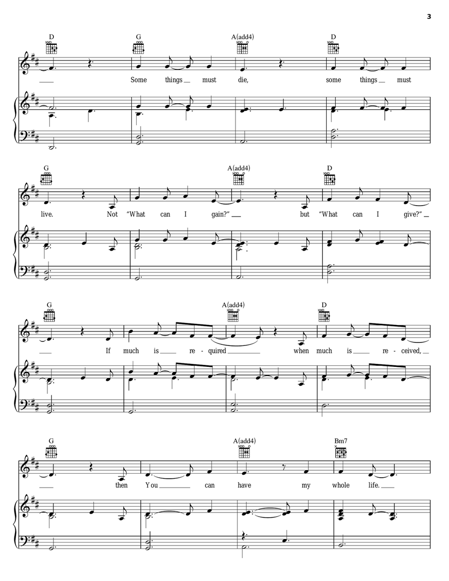 The Way Of The Cross The Way Of The Cross Piano, Vocal, Guitar scores gallery preview page 3