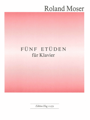 Book cover for 5 Etuden