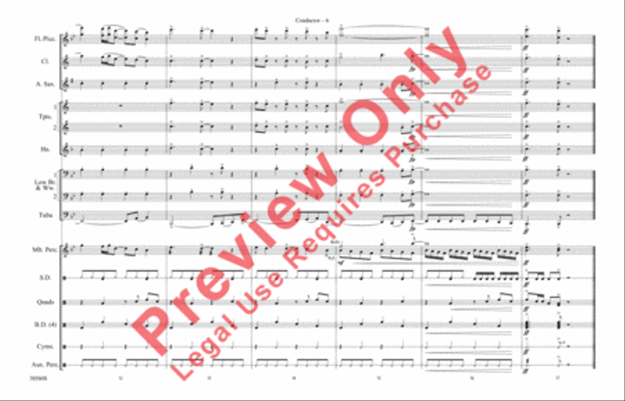 Shorties #18 Marching Band scores gallery preview page 7