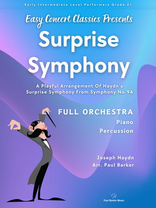 Book cover for Surprise Symphony (Full Orchestra)