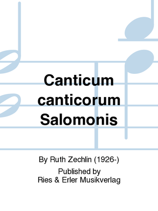 Canticum canticorum Salomonis