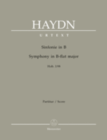 Symphony B flat major Hob. I:98