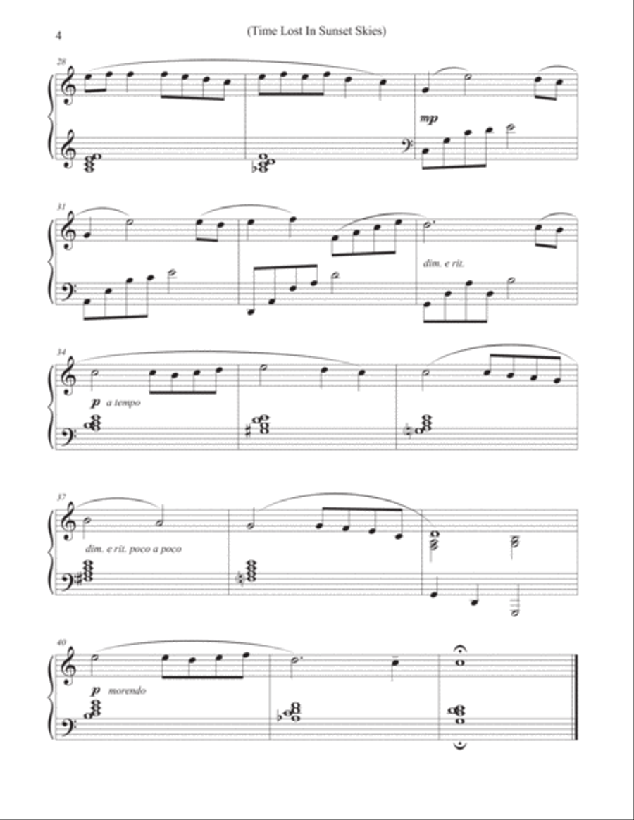 February Piano Book Piano Solo scores gallery preview page 4