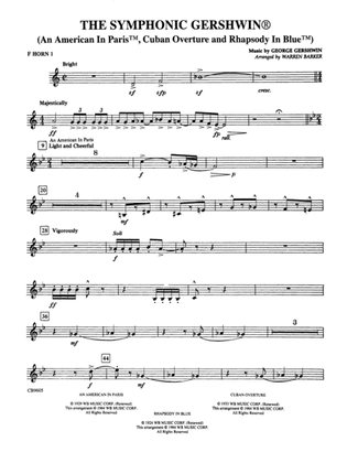 The Symphonic Gershwin: 1st F Horn