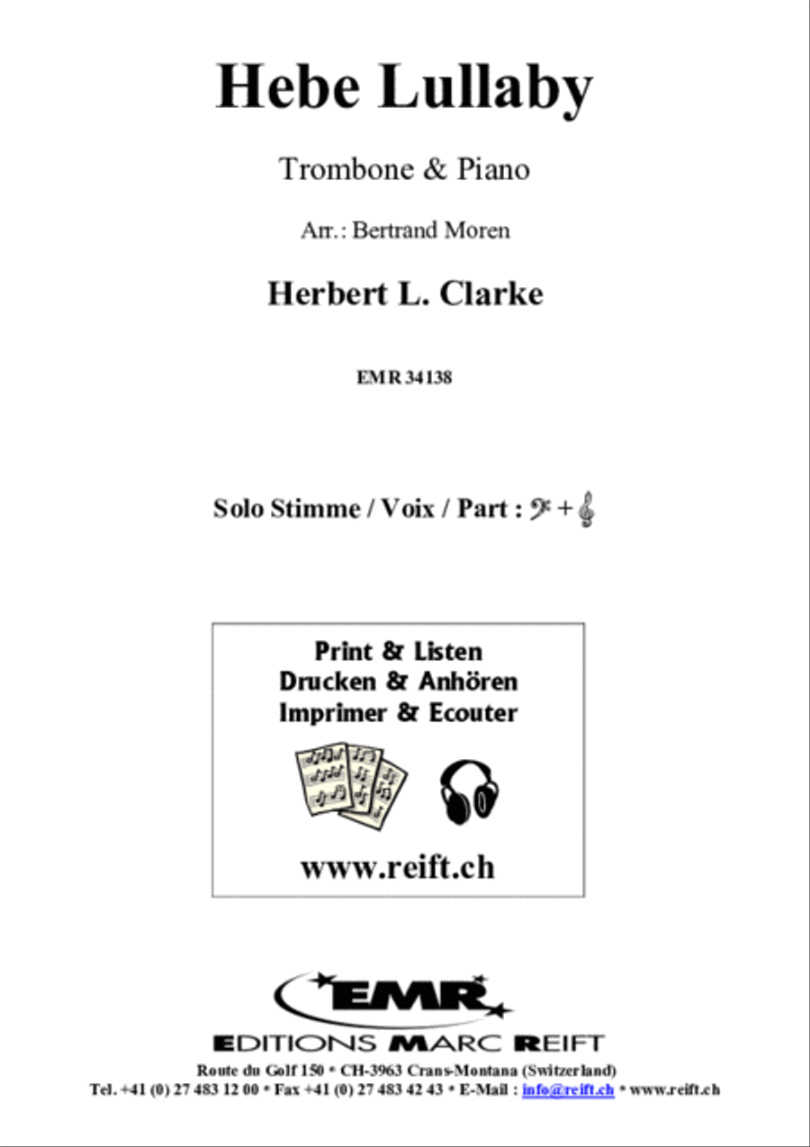 Hebe Lullaby Piano Accompaniment scores gallery preview page 2