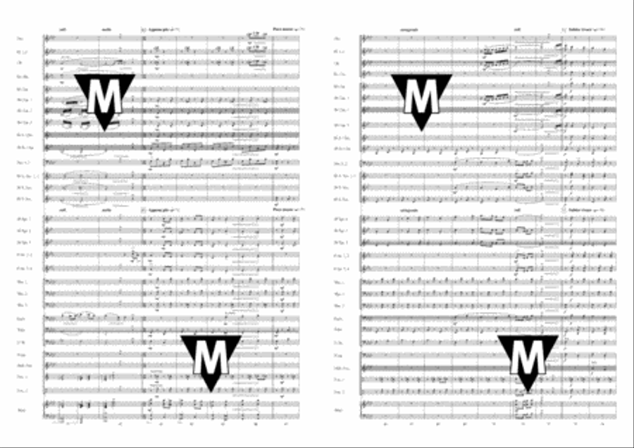 Old Russian Romances Concert Band scores gallery preview page 4