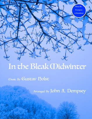 Book cover for In the Bleak Midwinter (Brass Quartet for Three Trumpets and Trombone)