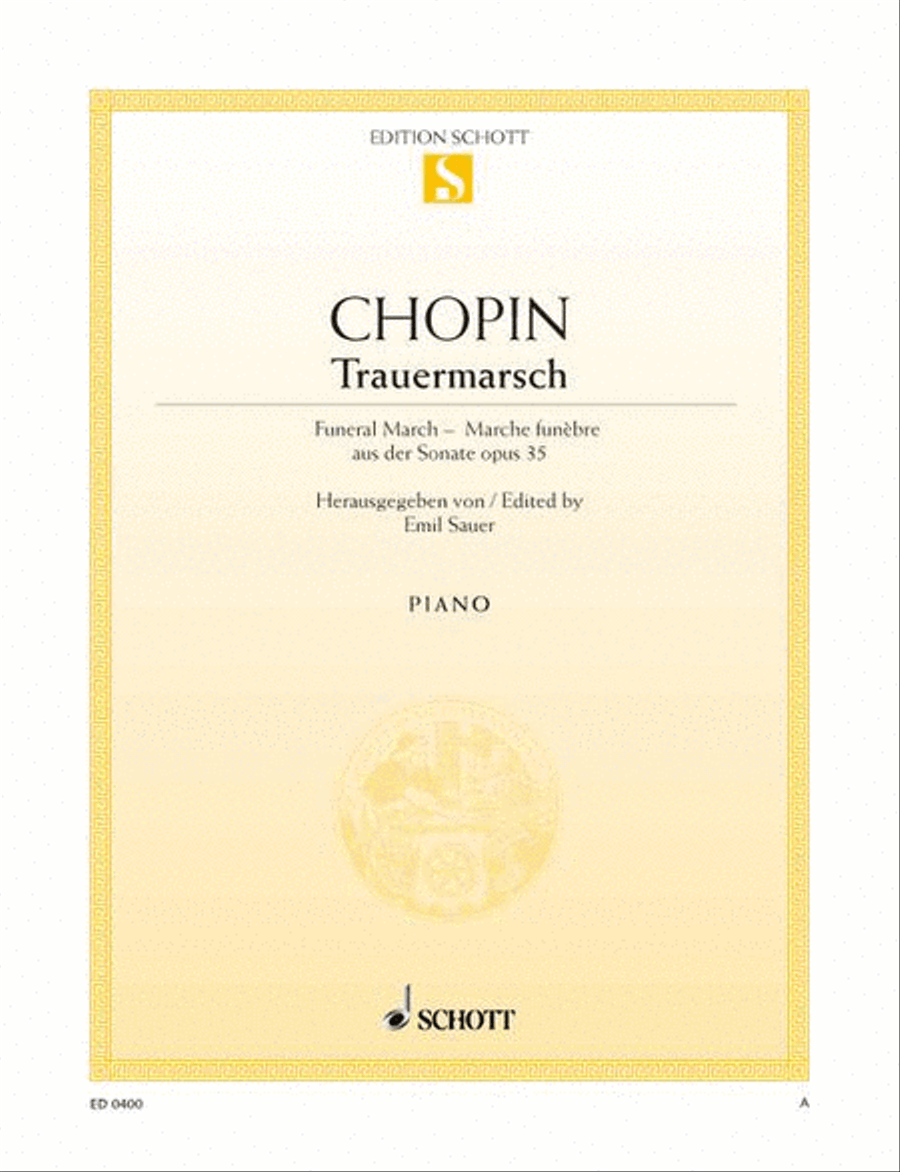 Funeral March by Frederic Chopin Piano Solo Digital Sheet Music Sheet Music Plus