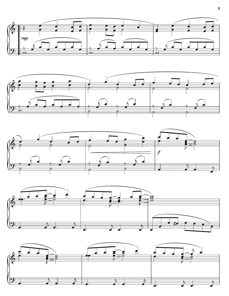 Theme from Terms Of Endearment Piano Solo scores gallery preview page 3
