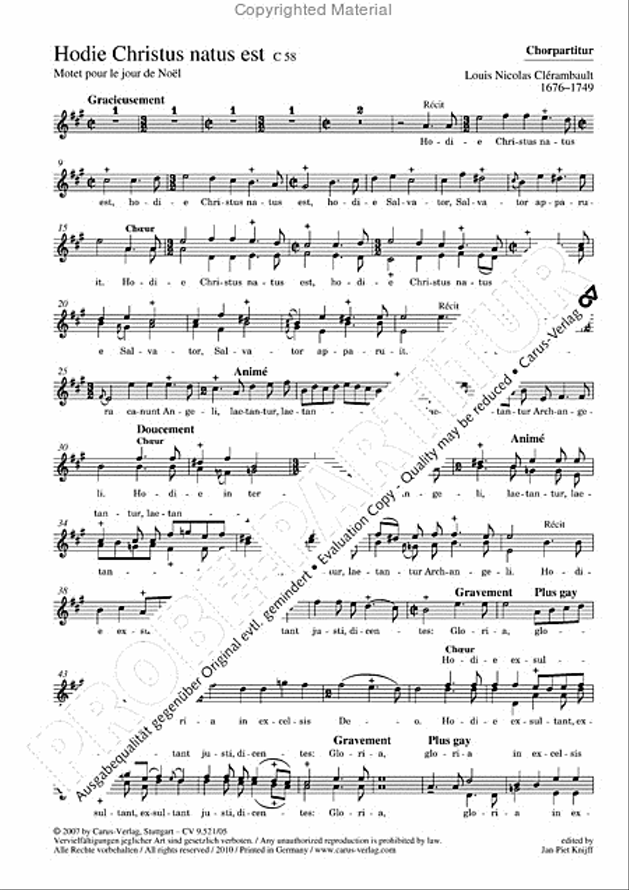 Six Motets (Sechs Motetten) Choir scores gallery preview page 3