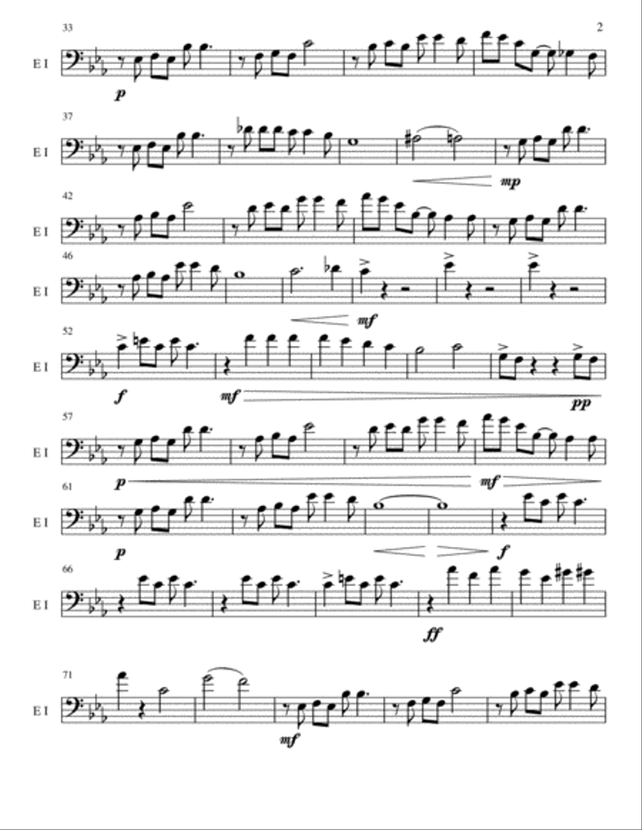 Ain't Misbehavin' Brass Ensemble scores gallery preview page 6