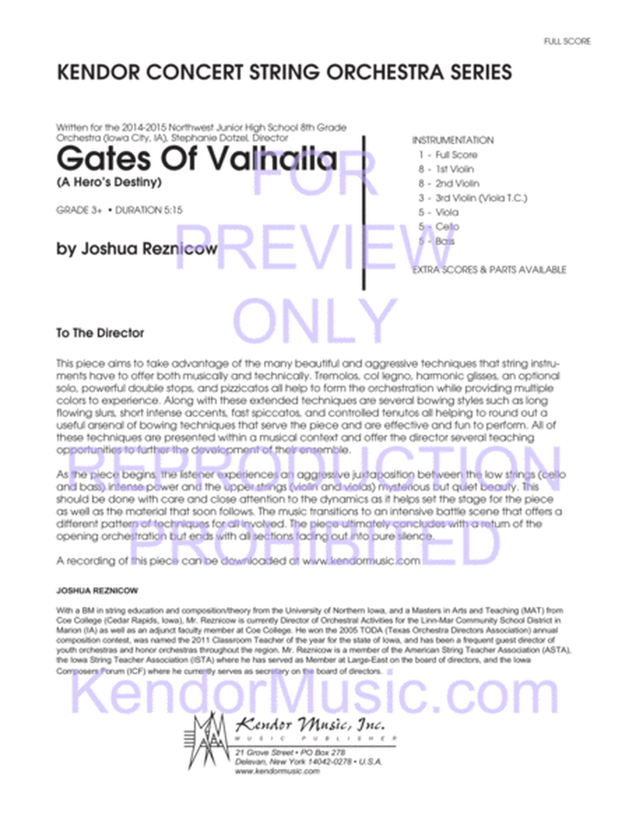 Gates Of Valhalla (A Hero's Destiny) image number null
