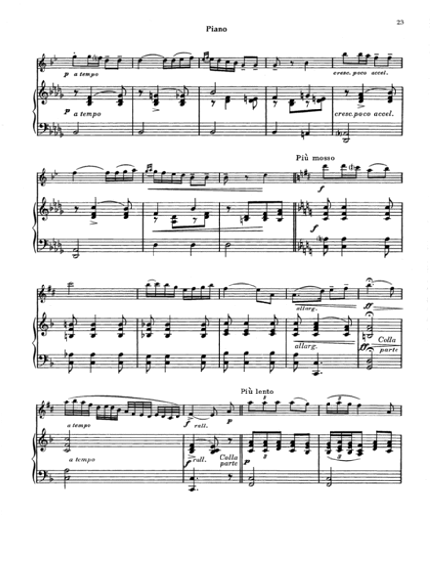 Canzonetta No. 1, Op. 6 Alto Saxophone scores gallery preview page 3