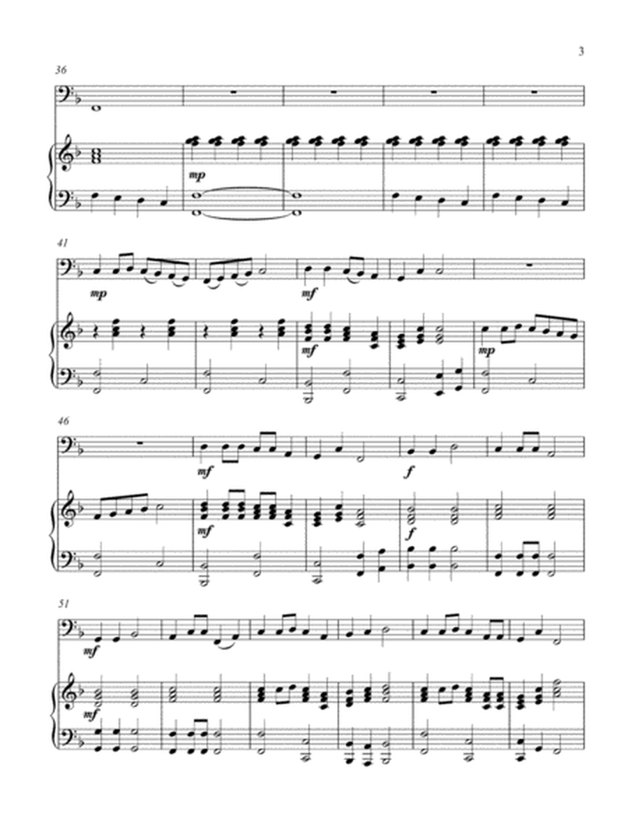 A Fun Christmas Medley (bass C instrument solo) image number null