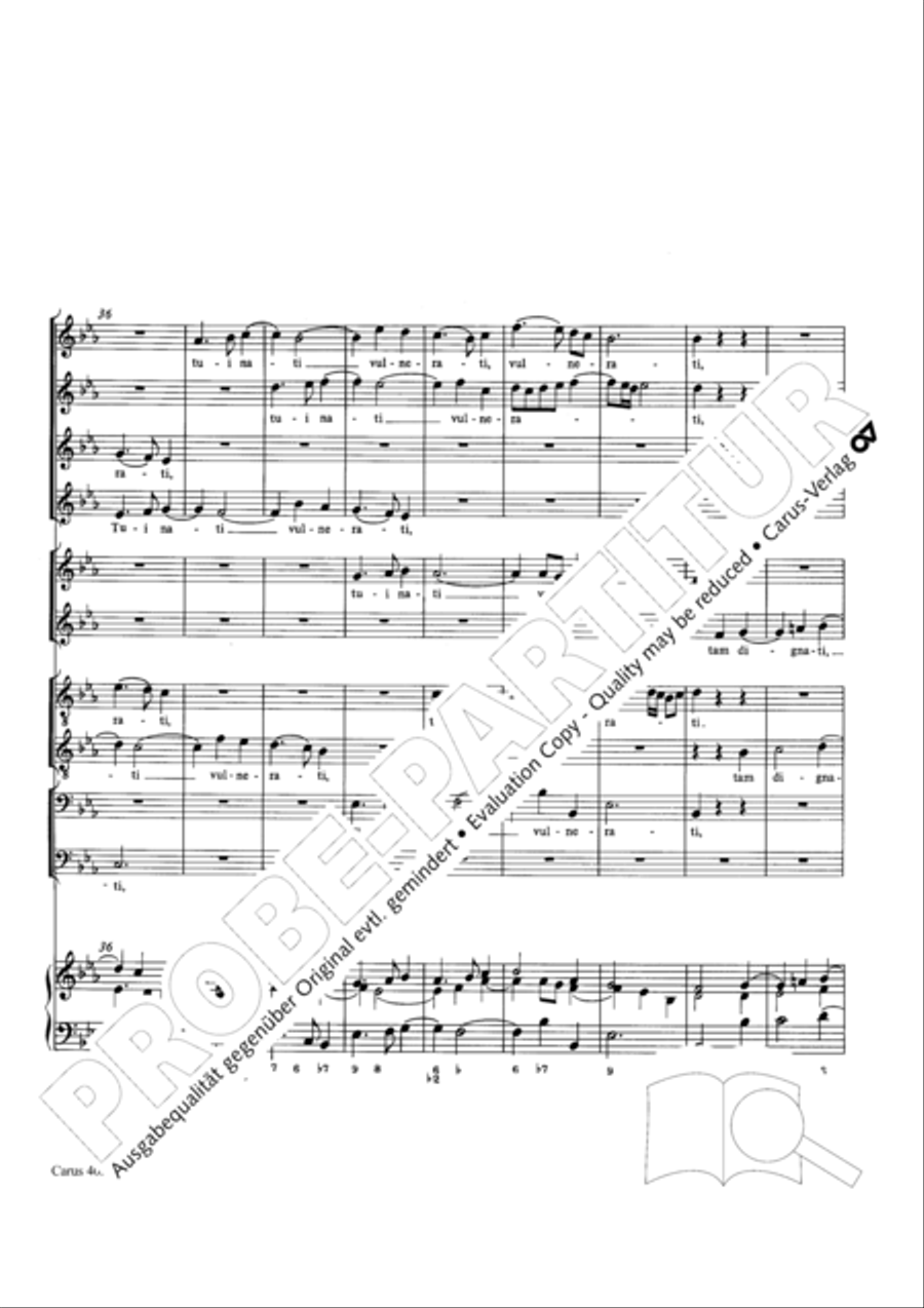Stabat mater Choir scores gallery preview page 51