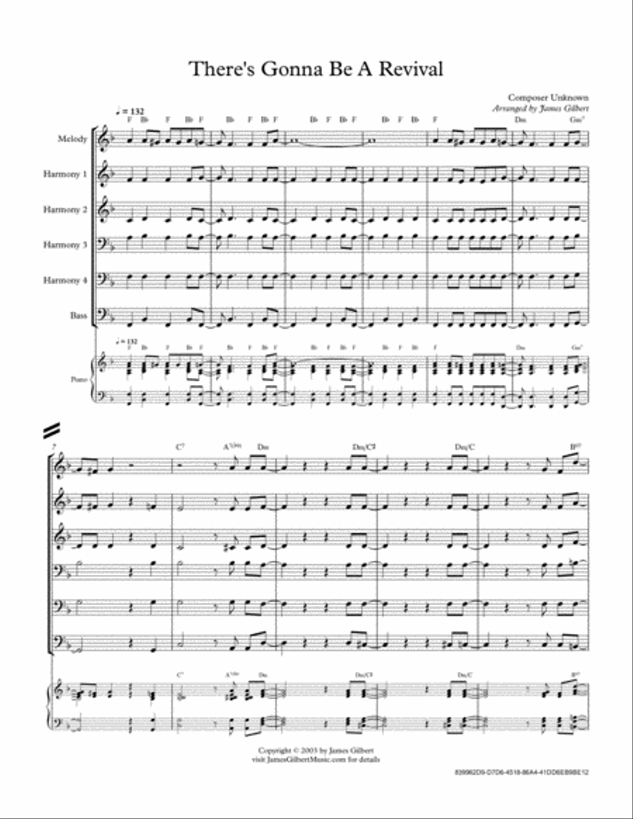 There's Gonna Be A Revival Praise scores gallery preview page 2