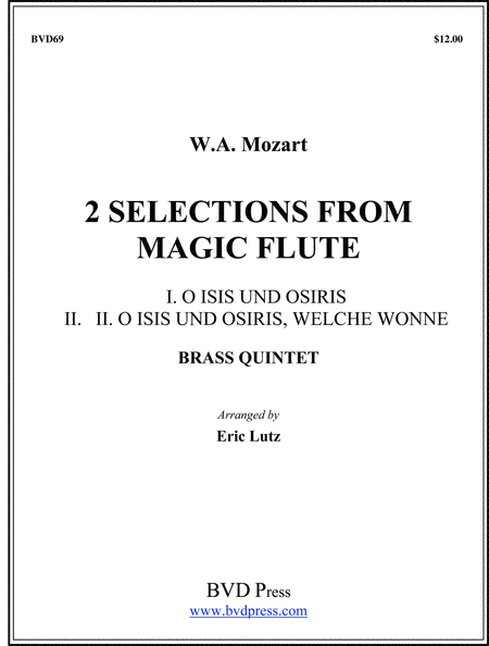 2 Selections from Magic Flute