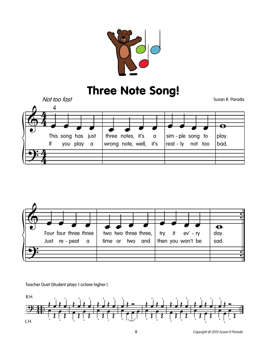 Sunny Solos Piano Method scores gallery preview page 6