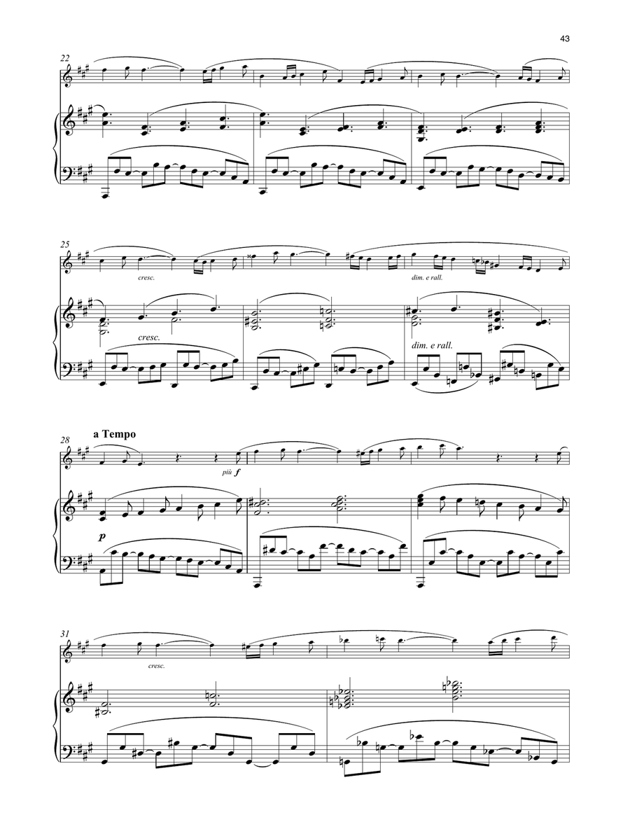 Fantaisie Flute Solo scores gallery preview page 3