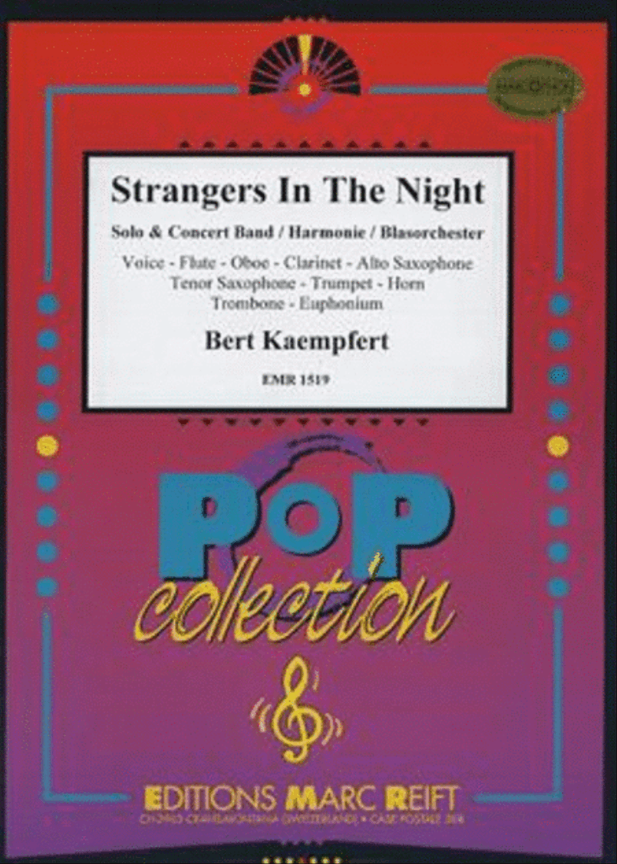 Strangers In The Night Concert Band scores gallery preview page 1