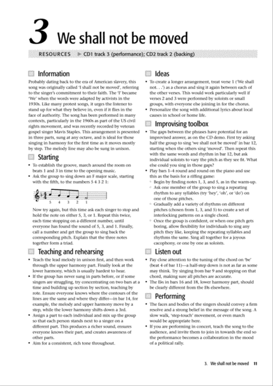 Popular Voiceworks 2 4-Part scores gallery preview page 2