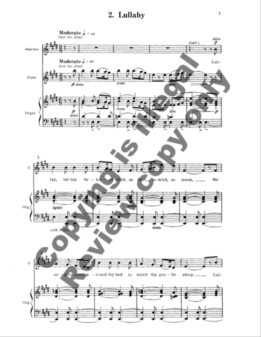 A Christmas Celebration A Christmas Celebration 4-Part scores gallery preview page 4