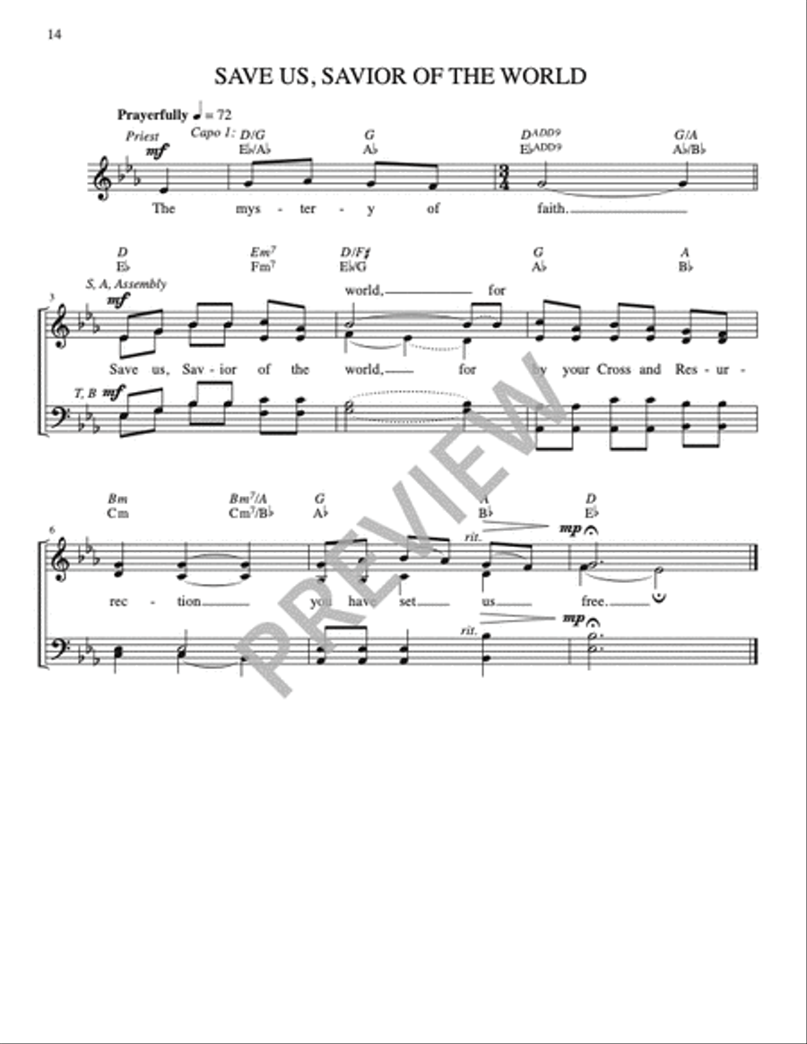 Missa de Lumine - Guitar edition Guitar scores gallery preview page 16