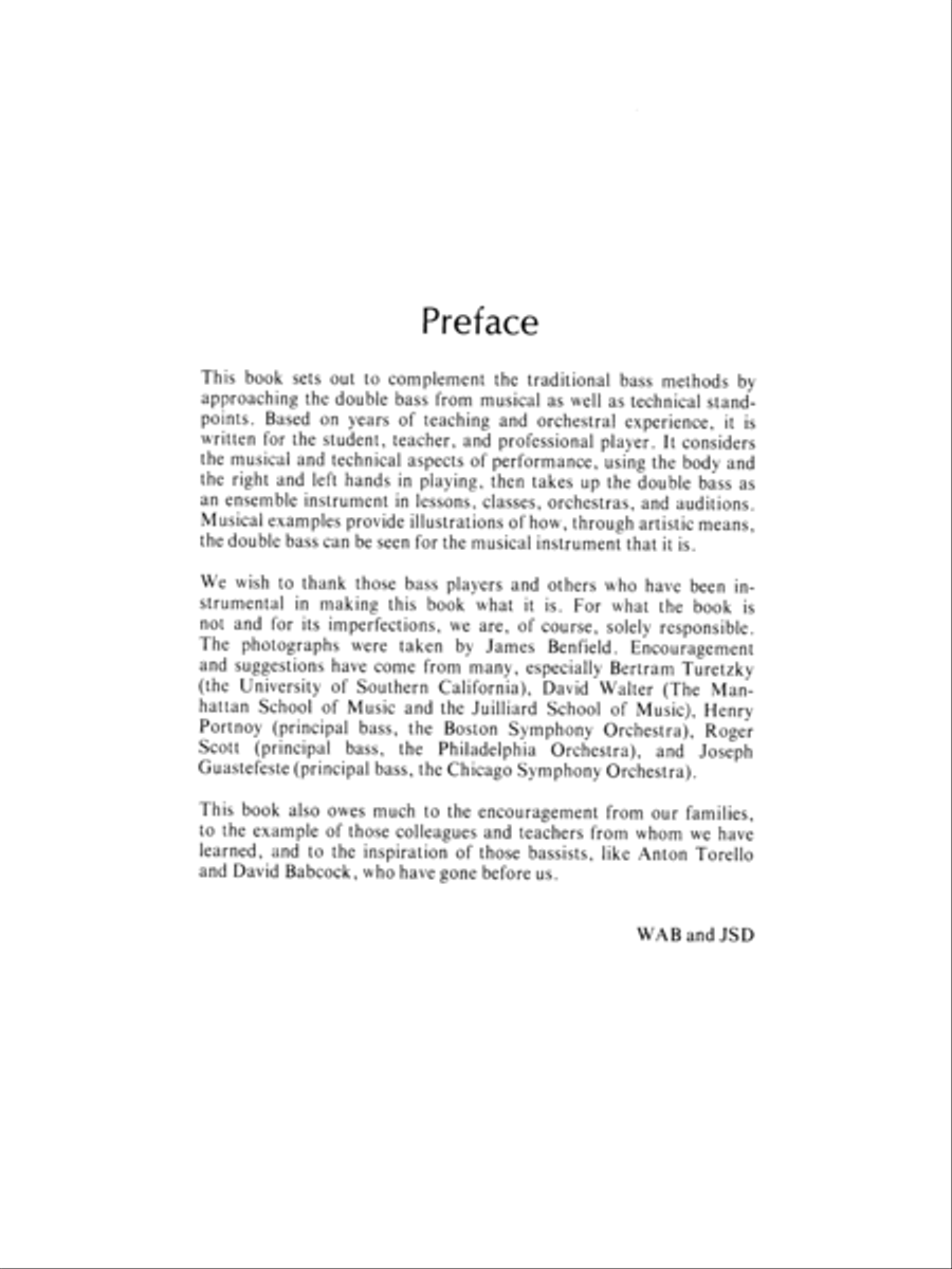 The Art of Double Bass Playing Double Bass scores gallery preview page 6