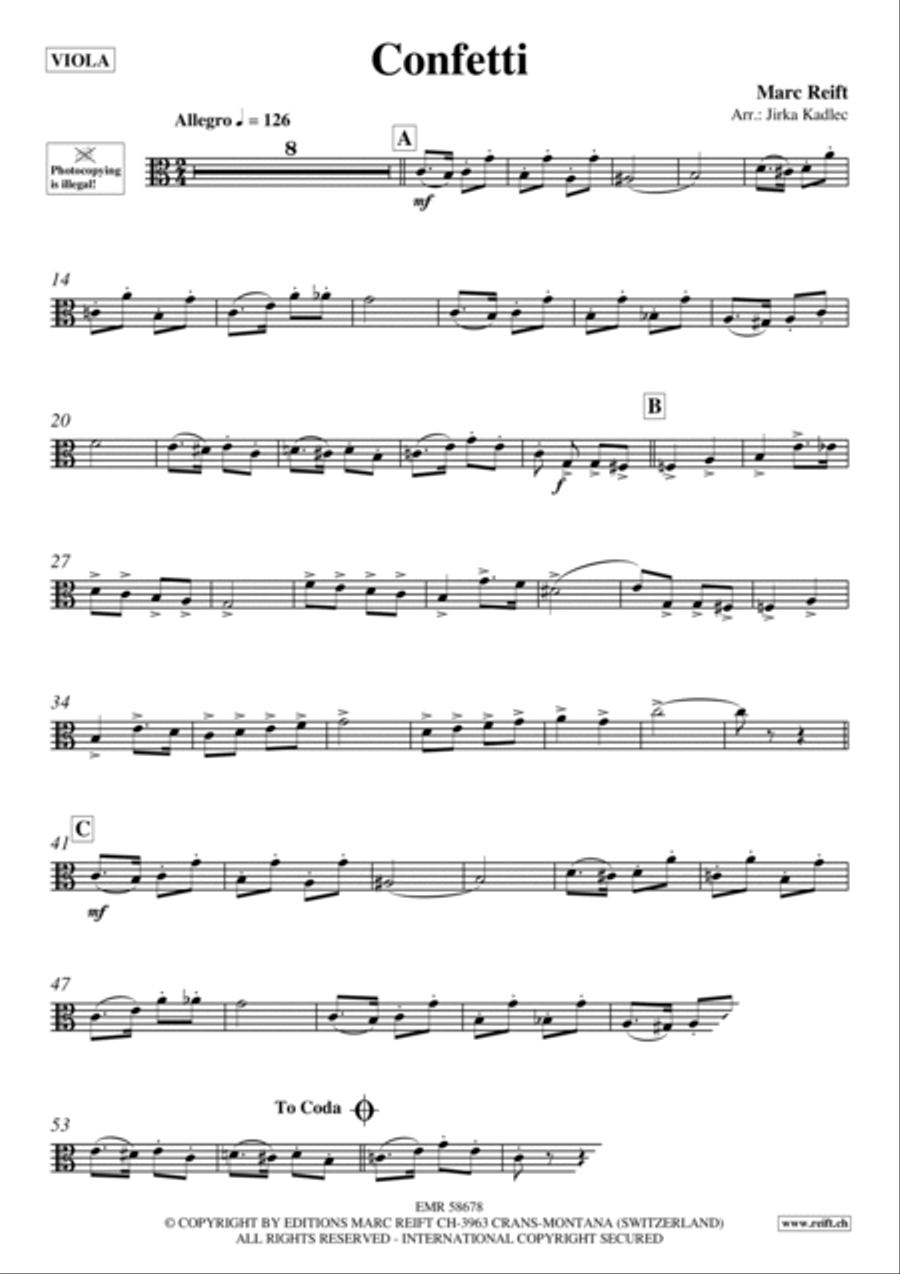 Confetti Piano Accompaniment scores gallery preview page 3