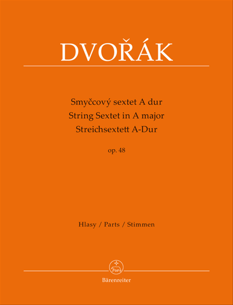 String Sextet A major op. 48 Cello scores gallery preview page 1