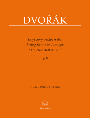 Book cover for String Sextet A major op. 48