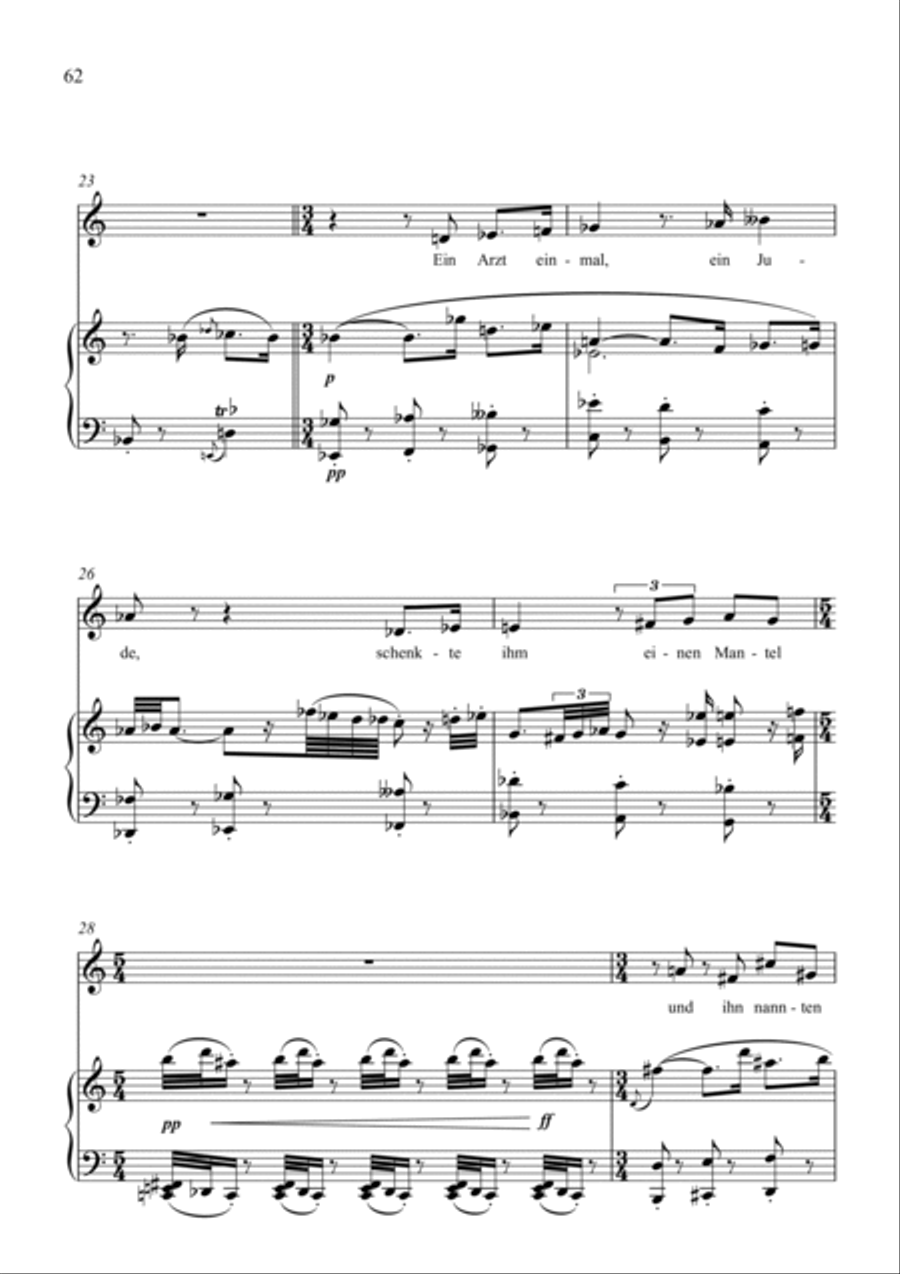 Verstreute Lieder Voice scores gallery preview page 5