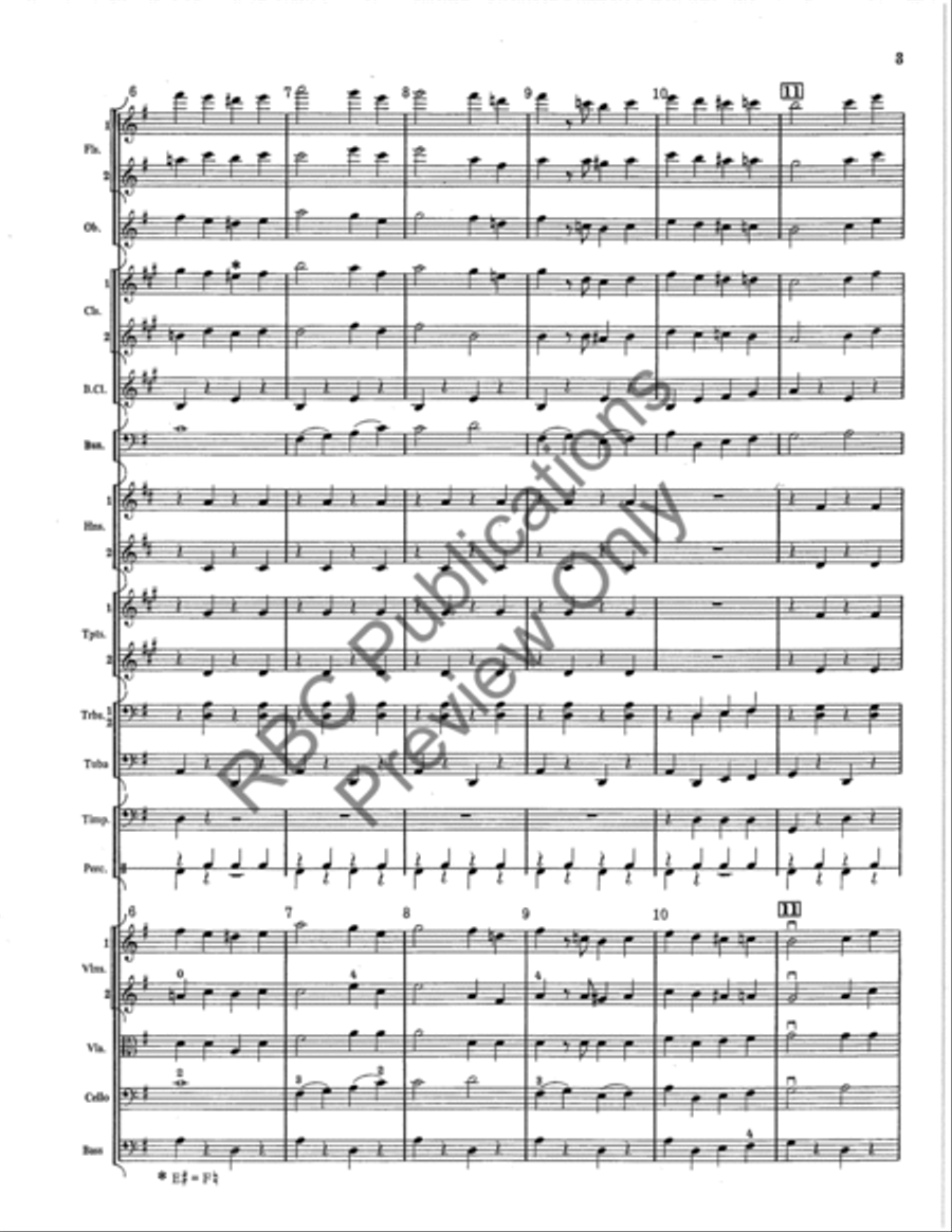 Tritsch Tratsch Polka Tritsch Tratsch Polka Full Orchestra scores gallery preview page 4