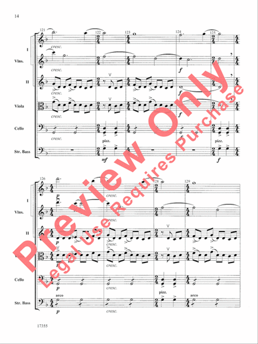 Mantras String Orchestra scores gallery preview page 15