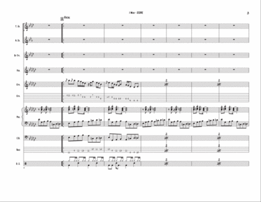 I Wish I Wish Large Ensemble scores gallery preview page 3