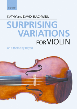 Book cover for Surprising Variations, on a theme by Haydn