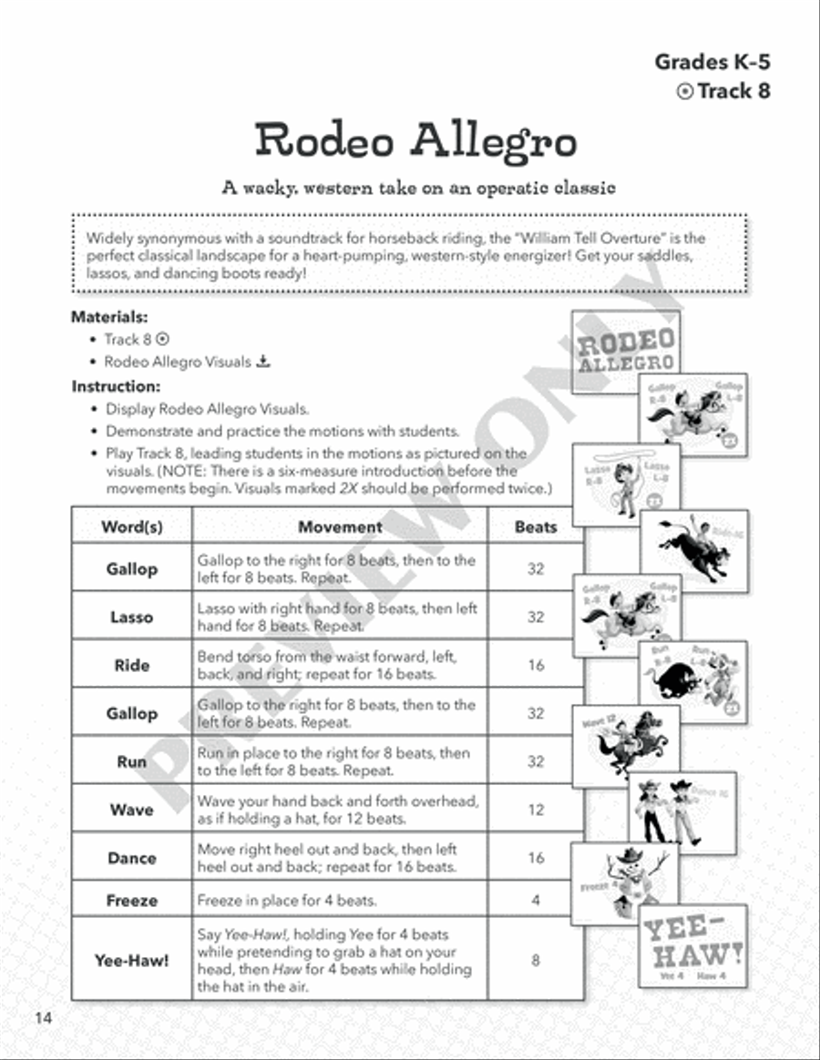 Rhythm and Beats for Hands and Feet CD scores gallery preview page 7