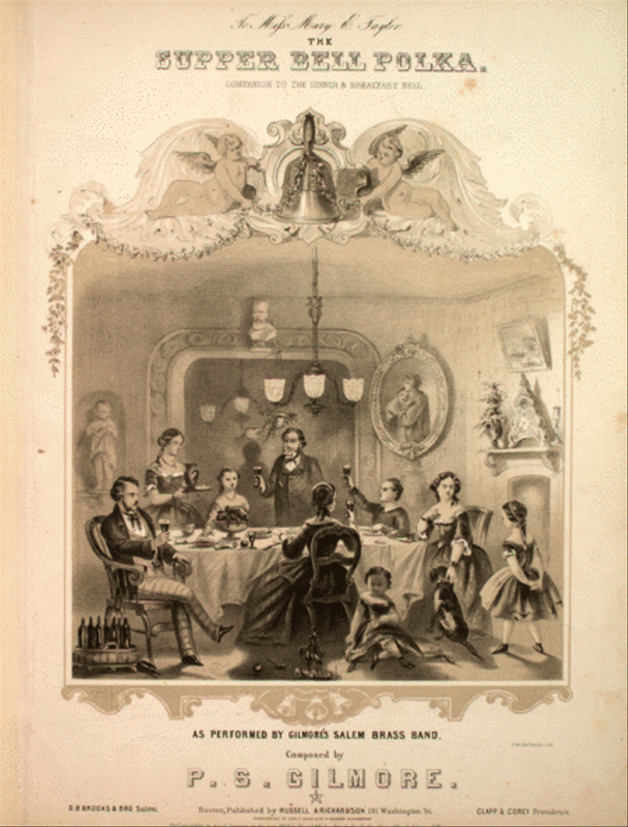 The Supper Bell Polka Piano Solo scores gallery preview page 1