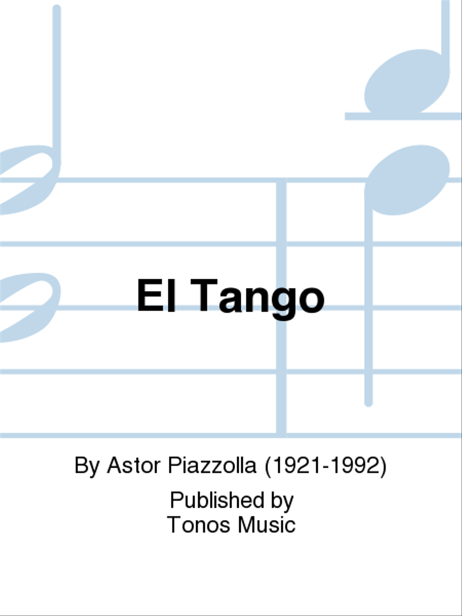 El Tango El Tango Double Bass scores gallery preview page 1