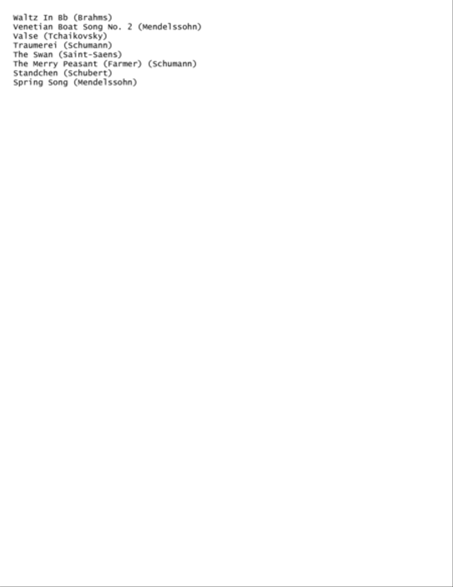 The Huge Classical Collection Piano Solo scores gallery preview page 3