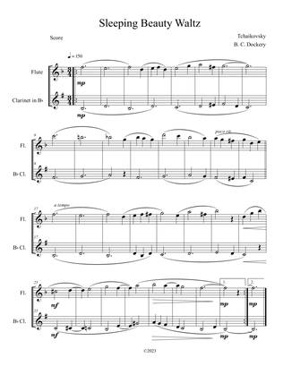 Sleeping Beauty Waltz (Flute and Clarinet Duet)