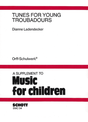 Book cover for Tunes for Young Troubadours